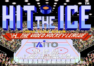 Hit the Ice - VHL - The Official Video Hockey League (USA) screen shot title